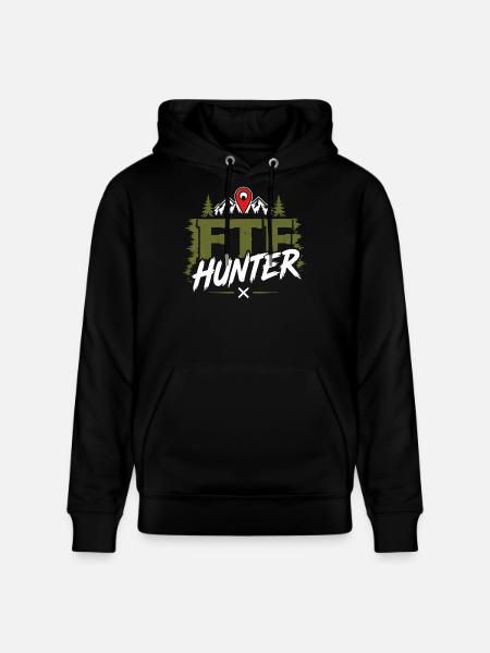 FTE Hunter Outdoors - Stanley/Stella CRUISER Unisex Organic Hoodie - black