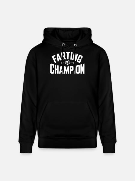 Champion des pets - Sweat à capuche bio CRUISER Stanley/Stella Unisexe - noir