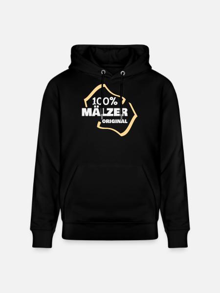 Work Maelzer - Stanley/Stella CRUISER Unisex Organic Hoodie - black