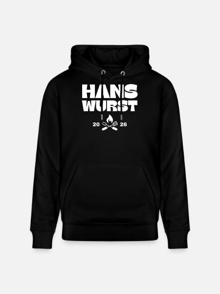 Hans Wurst - Stanley/Stella Unisex Bio-Hoodie CRUISER  - Schwarz