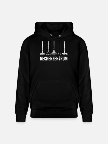 Rechenzentrum Gärtner Nerd Computer Spruch Garten - Stanley/Stella Unisex Bio-Hoodie CRUISER - Schwarz