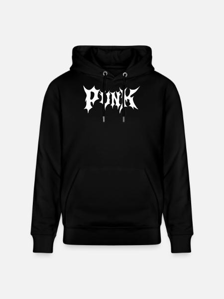 Punk-Gothic-Logo - Stanley/Stella Unisex Bio-Hoodie CRUISER - Schwarz
