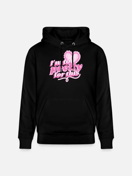 Pretty Ladies - Stanley/Stella CRUISER Unisex Organic Hoodie - black