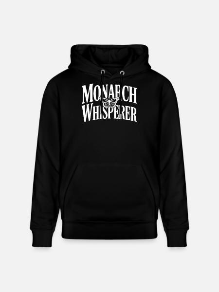 Monarchflüsterer - Stanley/Stella Unisex Bio-Hoodie CRUISER - Schwarz