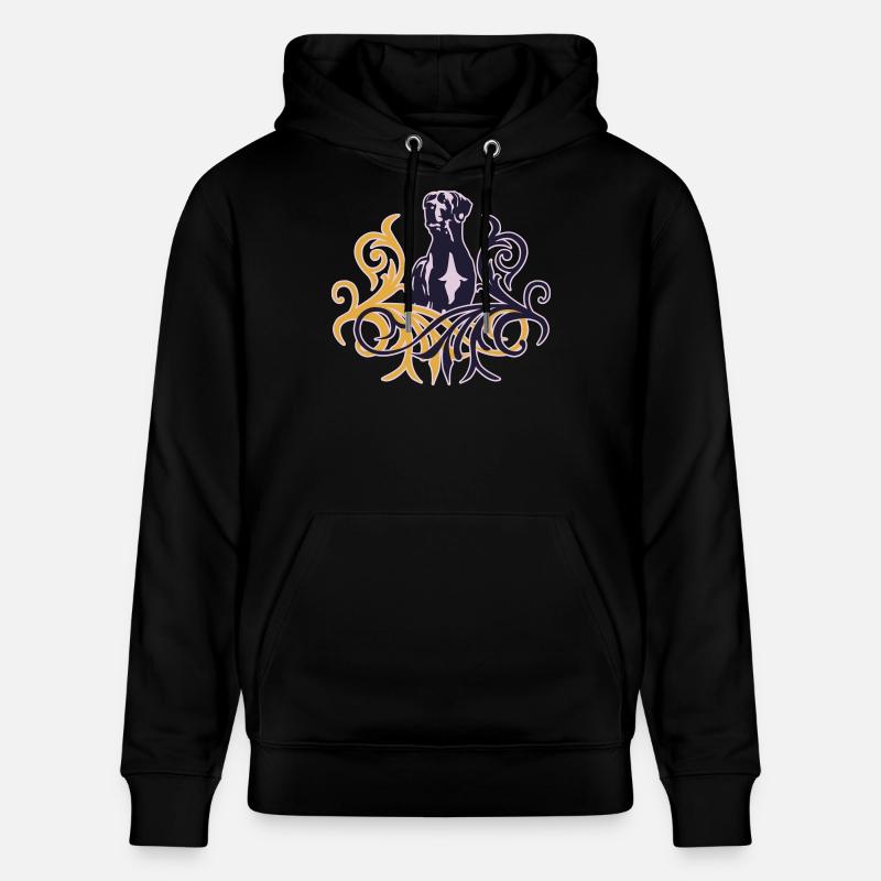 Duitse doggen - Sweat à capuche bio CRUISER Stanley/Stella Unisexe - noir