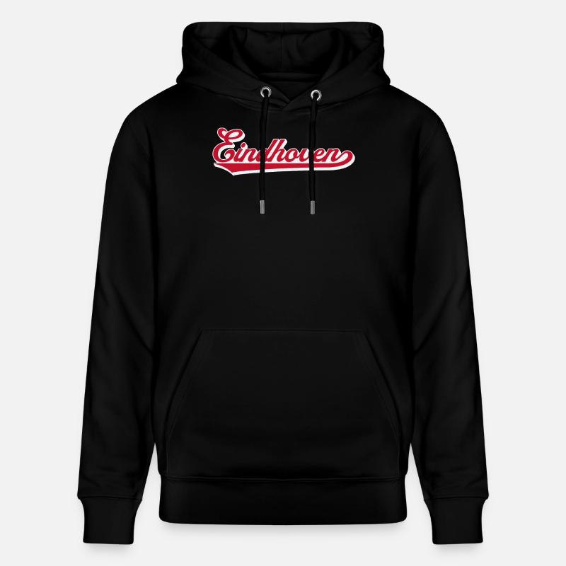 Eindhoven Script Stadtlogo - Stanley/Stella Unisex Bio-Hoodie CRUISER  - Schwarz