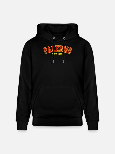 Palermo Est.1965 - Stanley/Stella CRUISER Unisex Organic Hoodie - black