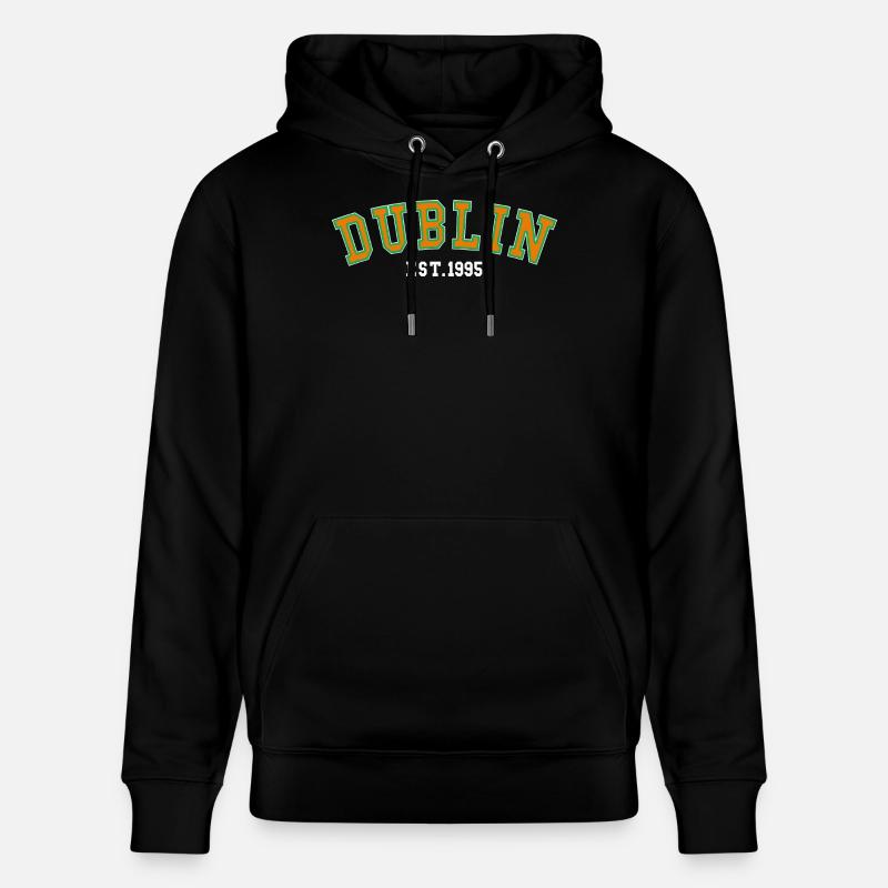 Cité de Dublin 1995 - Sweat à capuche bio CRUISER Stanley/Stella Unisexe - noir