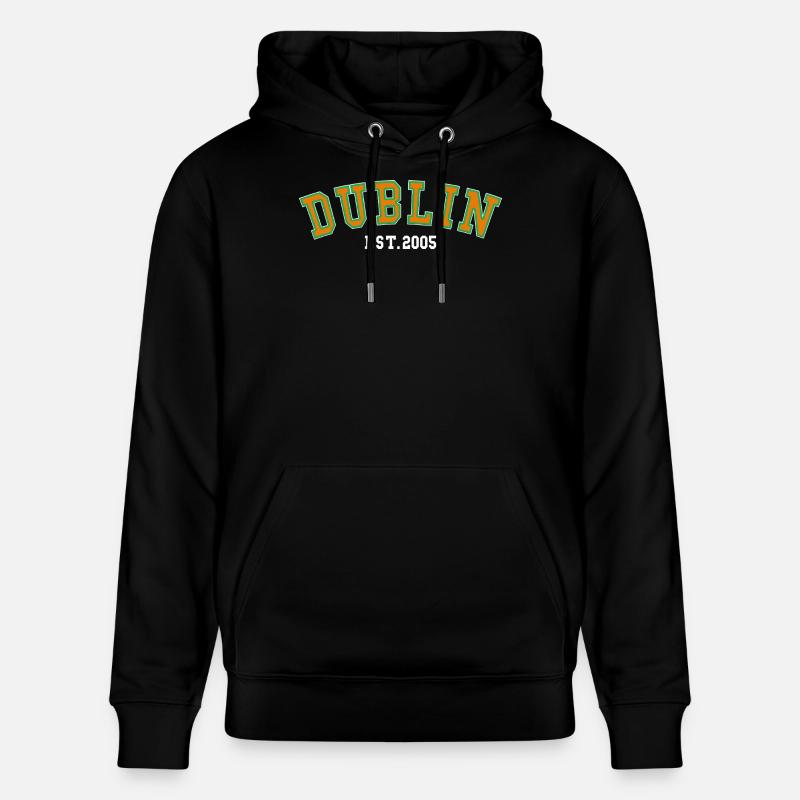 Dublin Est. 2005 - Stanley/Stella Unisex Bio-Hoodie CRUISER  - Schwarz