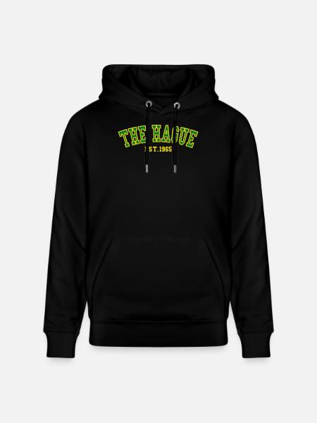 The Hague Est. 1965 - Stanley/Stella CRUISER Unisex Organic Hoodie - black