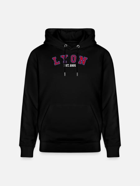 Lyon Est. 2005 - Sweat à capuche bio CRUISER Stanley/Stella Unisexe - noir