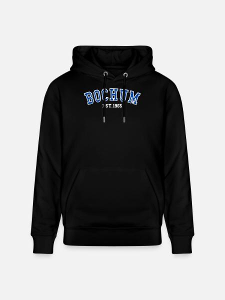 Bochum Est. 1965 - Stanley/Stella Unisex Bio-Hoodie CRUISER  - Schwarz