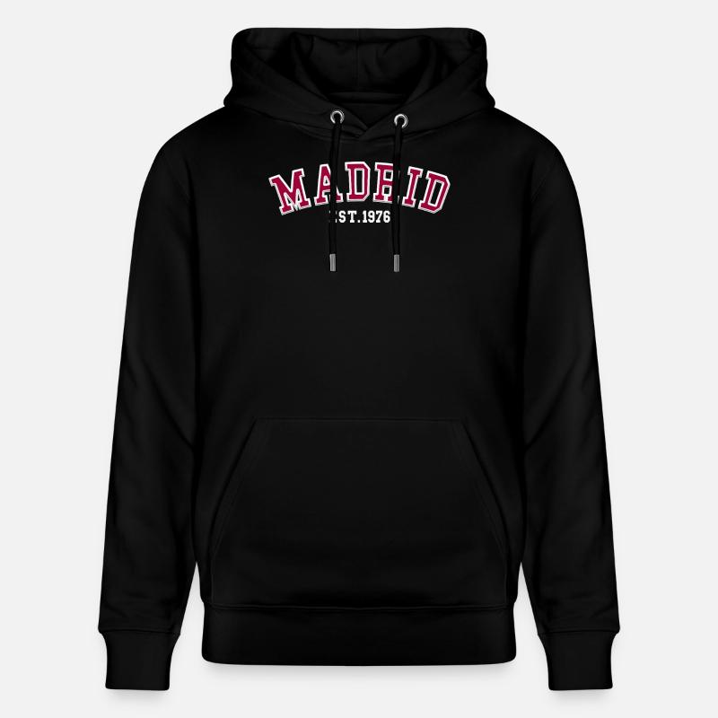 Madrid Fondée en 1976 - Sweat à capuche bio CRUISER Stanley/Stella Unisexe - noir