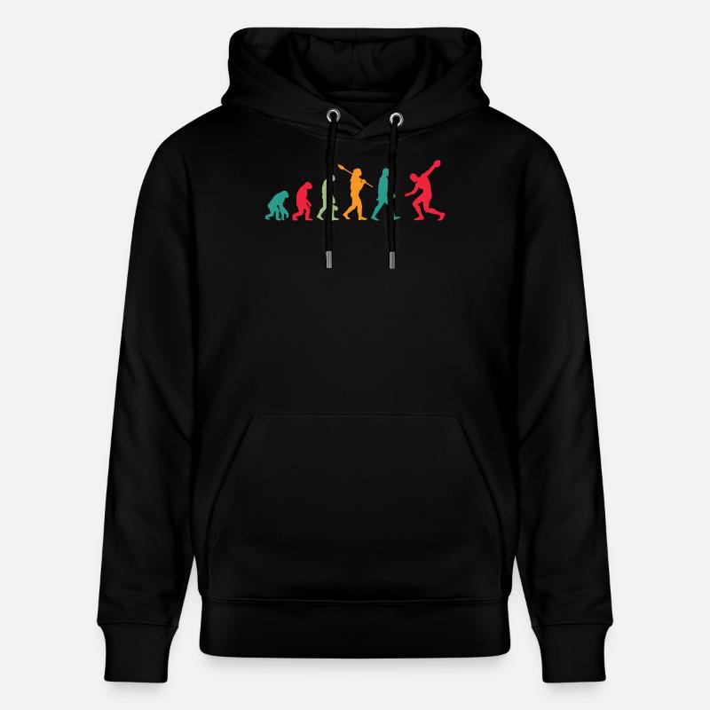 Lanceur de disque lanceur disque Disque Évolution - Sweat à capuche bio CRUISER Stanley/Stella Unisexe - noir