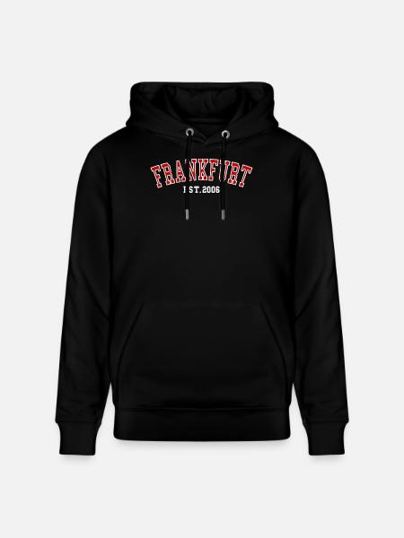 Est. Francfort 2006 - Sweat à capuche bio CRUISER Stanley/Stella Unisexe - noir