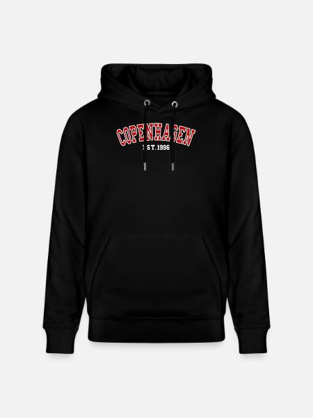 Copenhagen Est. 1996 - Stanley/Stella CRUISER Unisex Organic Hoodie - black