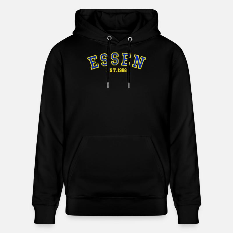 Essen Fondée en 1986 - Sweat à capuche bio CRUISER Stanley/Stella Unisexe - noir