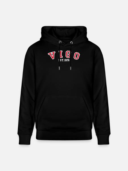 Vigo Est. 1976 - Stanley/Stella CRUISER Unisex Organic Hoodie - black