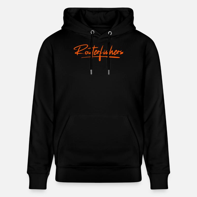 Routerfishers Classic 2 - Sweat à capuche bio CRUISER Stanley/Stella Unisexe - noir