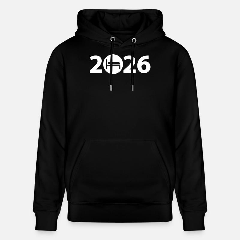 Sommeil 2026, sommeil 2026 - Sweat à capuche bio CRUISER Stanley/Stella Unisexe - noir