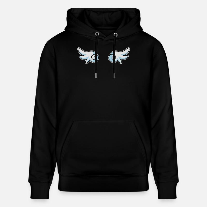 Ailes d'ange - Sweat à capuche bio CRUISER Stanley/Stella Unisexe - noir