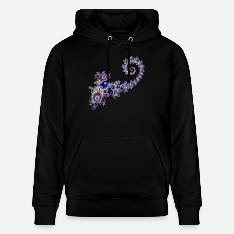 Fractale - Sweat à capuche bio CRUISER Stanley/Stella Unisexe - noir