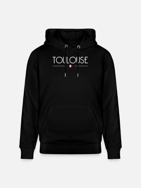 Toulouse - Stanley/Stella CRUISER Unisex Organic Hoodie - black