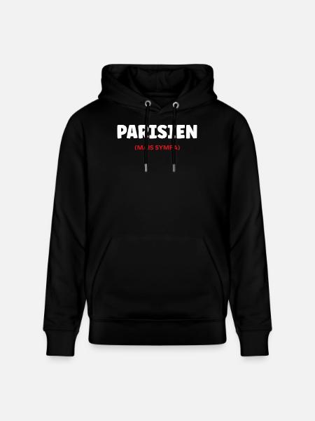 Pariser - Stanley/Stella Unisex Bio-Hoodie CRUISER - Schwarz