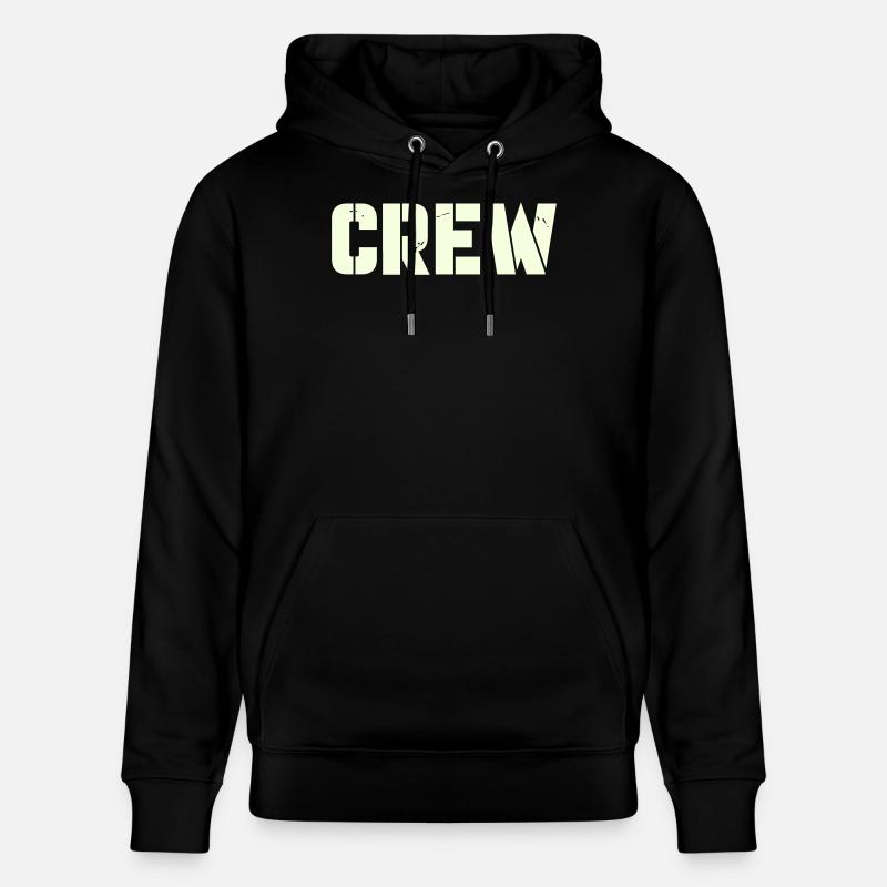 crew - Stanley/Stella Unisex Bio-Hoodie CRUISER  - Schwarz