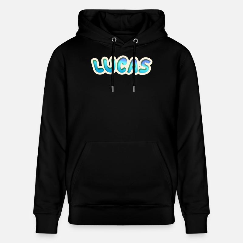 Lucas als Beruf - Stanley/Stella Unisex Bio-Hoodie CRUISER - Schwarz