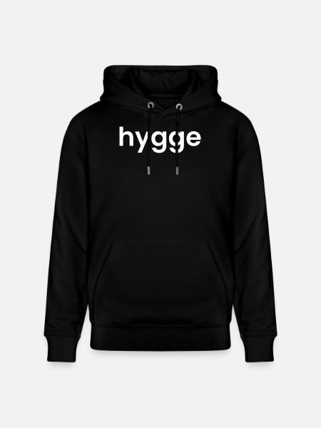 hygge - Stanley/Stella CRUISER Unisex Organic Hoodie - black