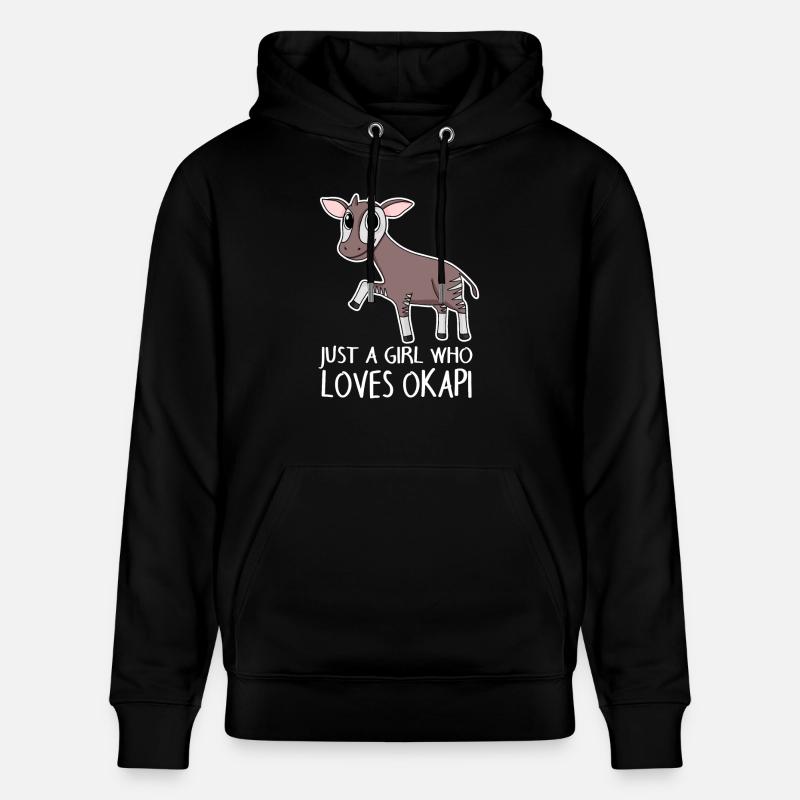 Okapi - Sweat à capuche bio CRUISER Stanley/Stella Unisexe - noir