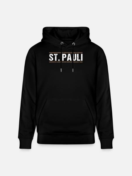 St. Pauli - Stanley/Stella Unisex Bio-Hoodie CRUISER  - Schwarz