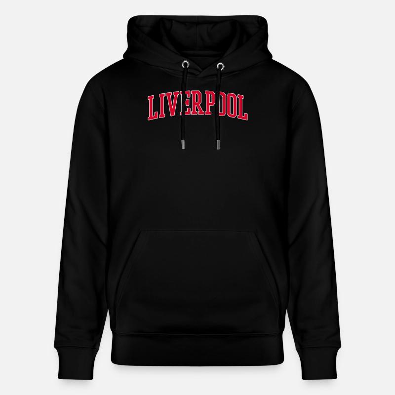 Liverpool Royaume-Uni - Sweat à capuche bio CRUISER Stanley/Stella Unisexe - noir