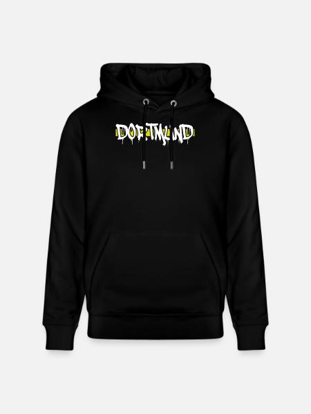 Dortmund - Stanley/Stella Unisex Bio-Hoodie CRUISER  - Schwarz