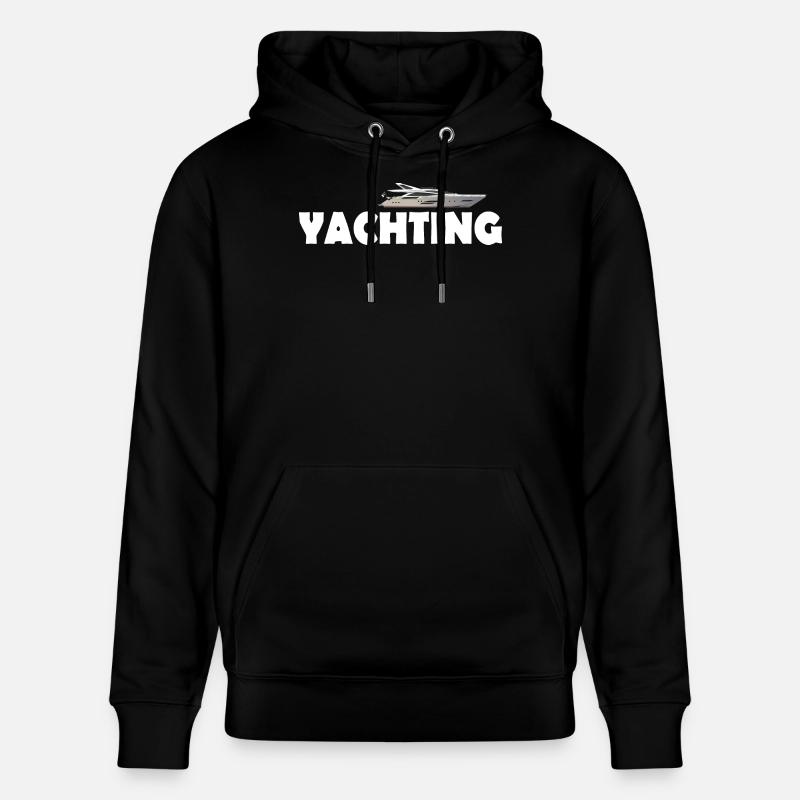 Yachting - Sweat à capuche bio CRUISER Stanley/Stella Unisexe - noir