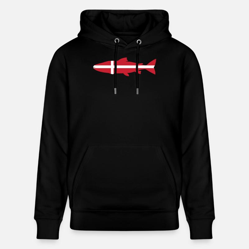 Lach Danemark - Sweat à capuche bio CRUISER Stanley/Stella Unisexe - noir