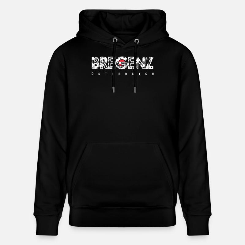 Bregenz - Sweat à capuche bio CRUISER Stanley/Stella Unisexe - noir