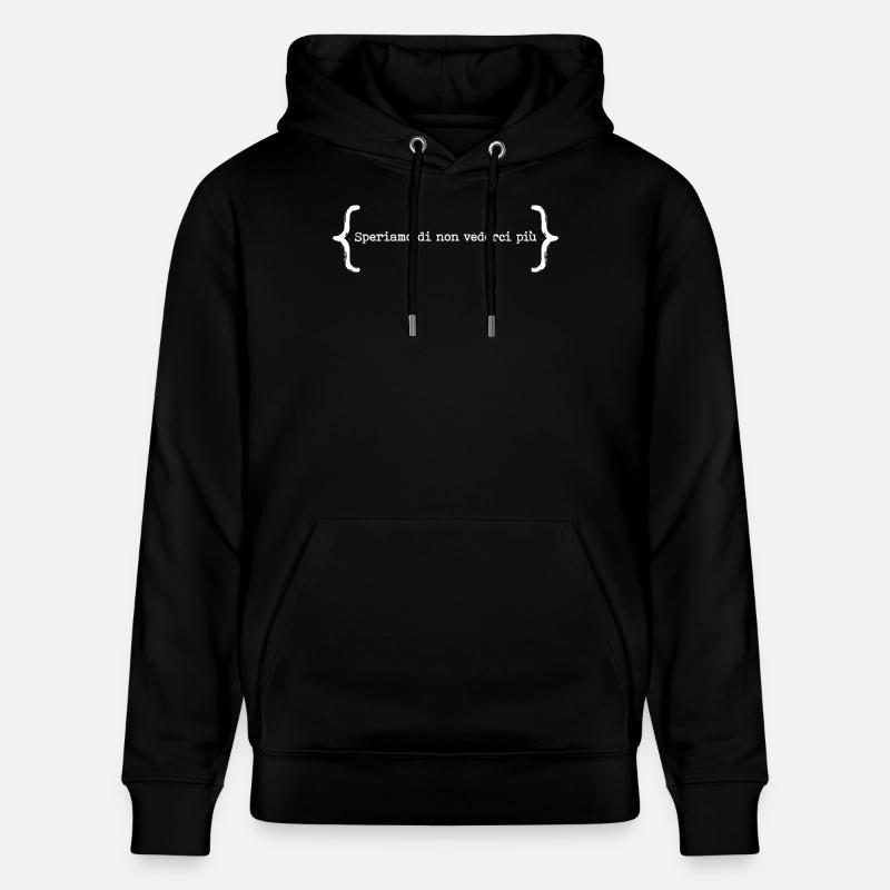 En espérant que - Sweat à capuche bio CRUISER Stanley/Stella Unisexe - noir