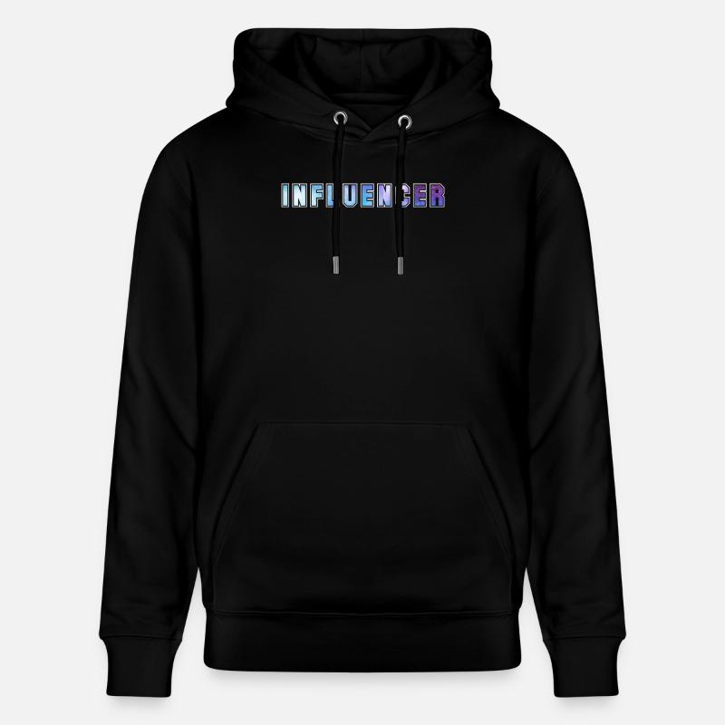 Influencer - Sweat à capuche bio CRUISER Stanley/Stella Unisexe - noir