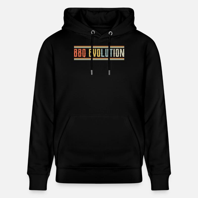 BBQ Evolution Design - Stanley/Stella CRUISER Unisex Organic Hoodie - black