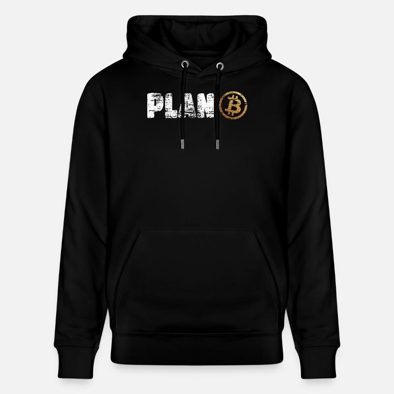 Plan Bitcoin Plan B - Sweat à capuche bio CRUISER Stanley/Stella Unisexe - noir