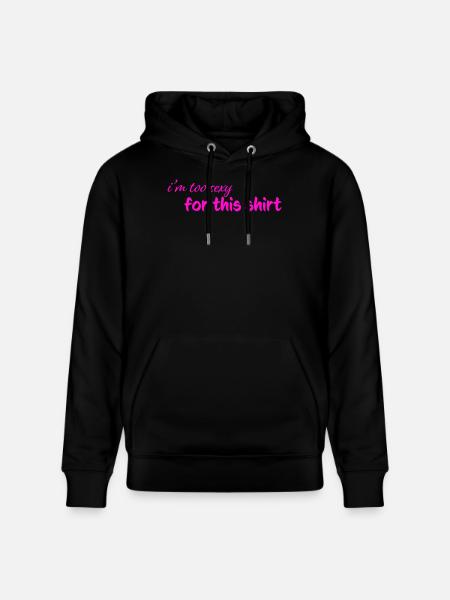 too_sexy - Stanley/Stella CRUISER Unisex Organic Hoodie - black