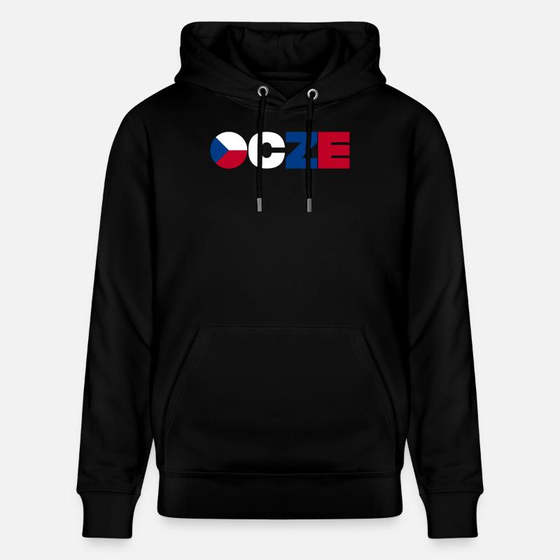 Tschechische Republik - Stanley/Stella Unisex Bio-Hoodie CRUISER - Schwarz