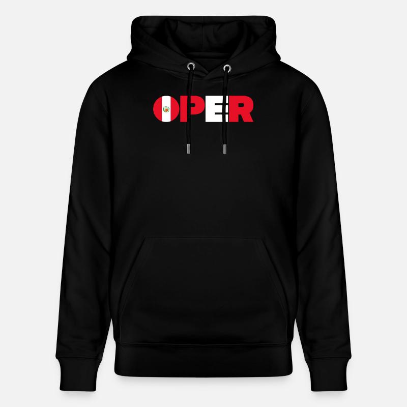 Pérou - Sweat à capuche bio CRUISER Stanley/Stella Unisexe - noir