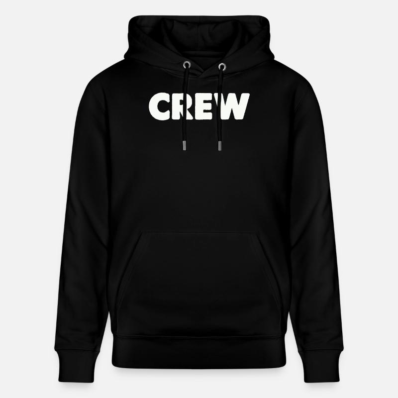 Équipage - Sweat à capuche bio CRUISER Stanley/Stella Unisexe - noir