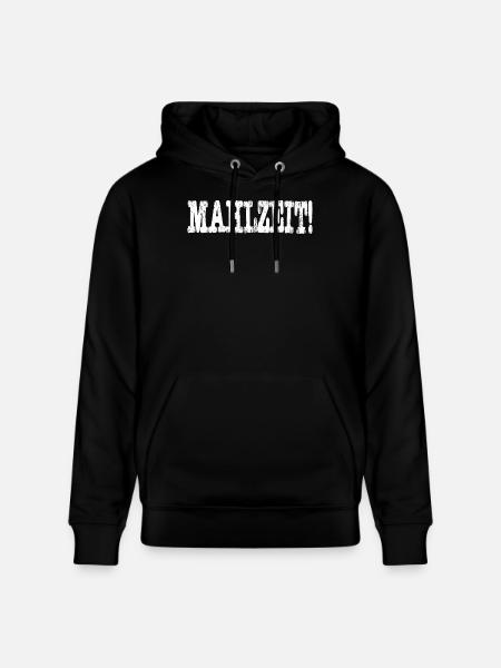 Mahlzeit - Stanley/Stella Unisex Bio-Hoodie CRUISER - Schwarz