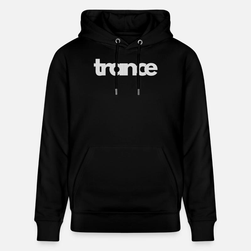 Trance Simplistic Design - Sweat à capuche bio CRUISER Stanley/Stella Unisexe - noir