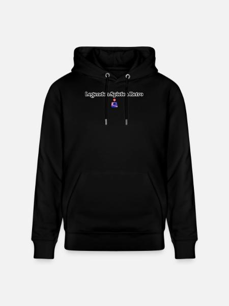 Legenden spielen Retro - Stanley/Stella Unisex Bio-Hoodie CRUISER  - Schwarz