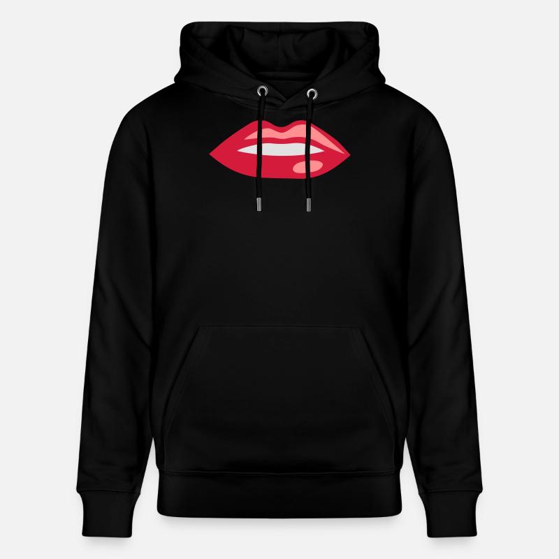 6061912 118828413 bouche - Sweat à capuche bio CRUISER Stanley/Stella Unisexe - noir